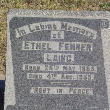 LAING Ethel Fenner 1885-1955