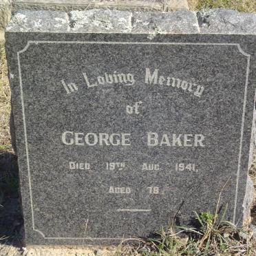 BAKER George -1941