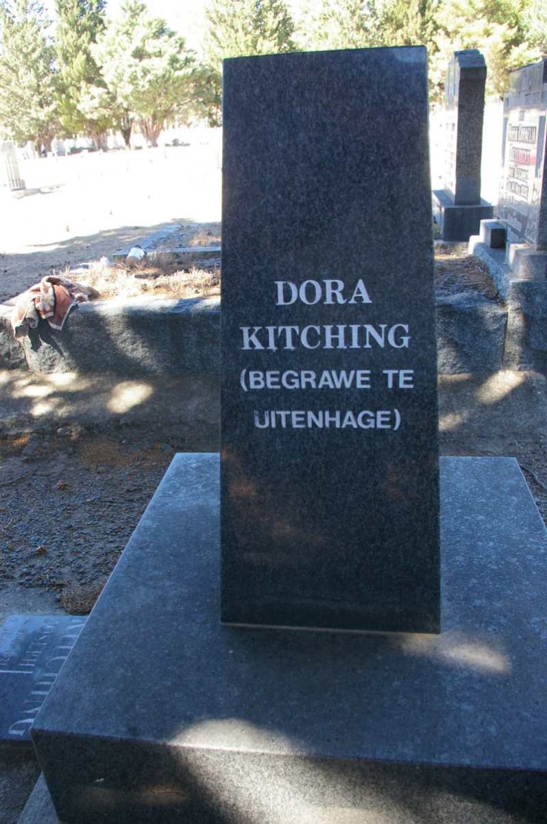 KITCHING Joseph 1921-2000 :: KITCHING Dora