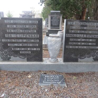 PIENAAR Stirling Graham Low 1932-2019