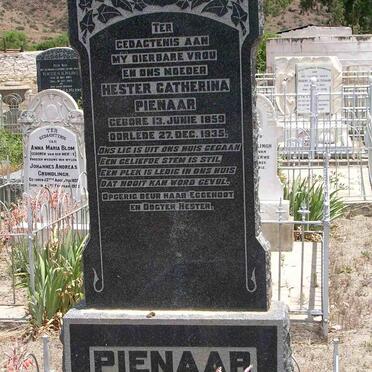PIENAAR Hester Catherina  1859-1935