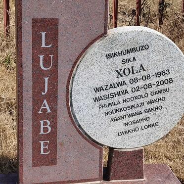 LUJABE Isikhumbuzo Sika Xola 1963-2008