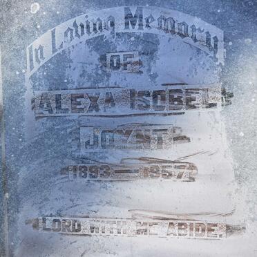 JOYNT Alexa Isobel 1893-1957