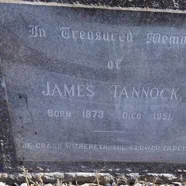 TANNOCK James 1873-1951