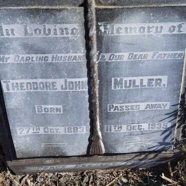 MULLER Theodore John 1883-1935