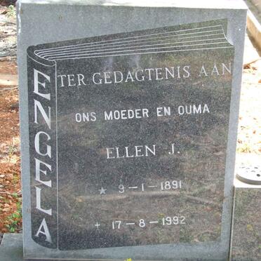 ENGELA Ellen J.1891-1992