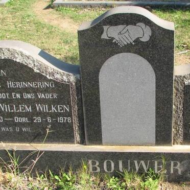 BOUWER Johannes Willem Wilken 1900-1978 &amp; Jacomina Aletta VAN ROOYEN 1905-1982