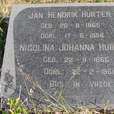 HURTER Jan Hendrik 1865-1956 &amp; Nicolina Johanna 1866-1961