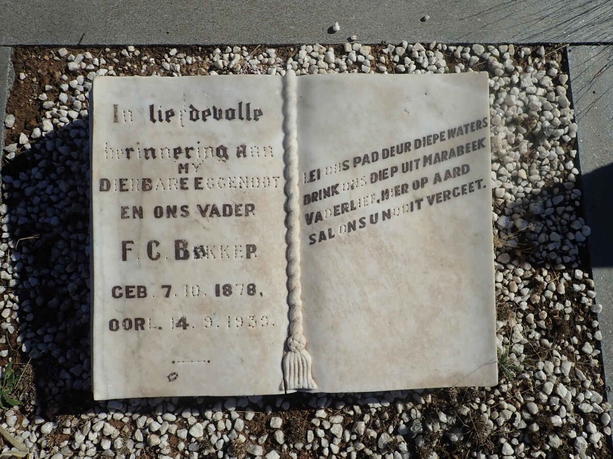 BEKKER F.C. 1878-1939