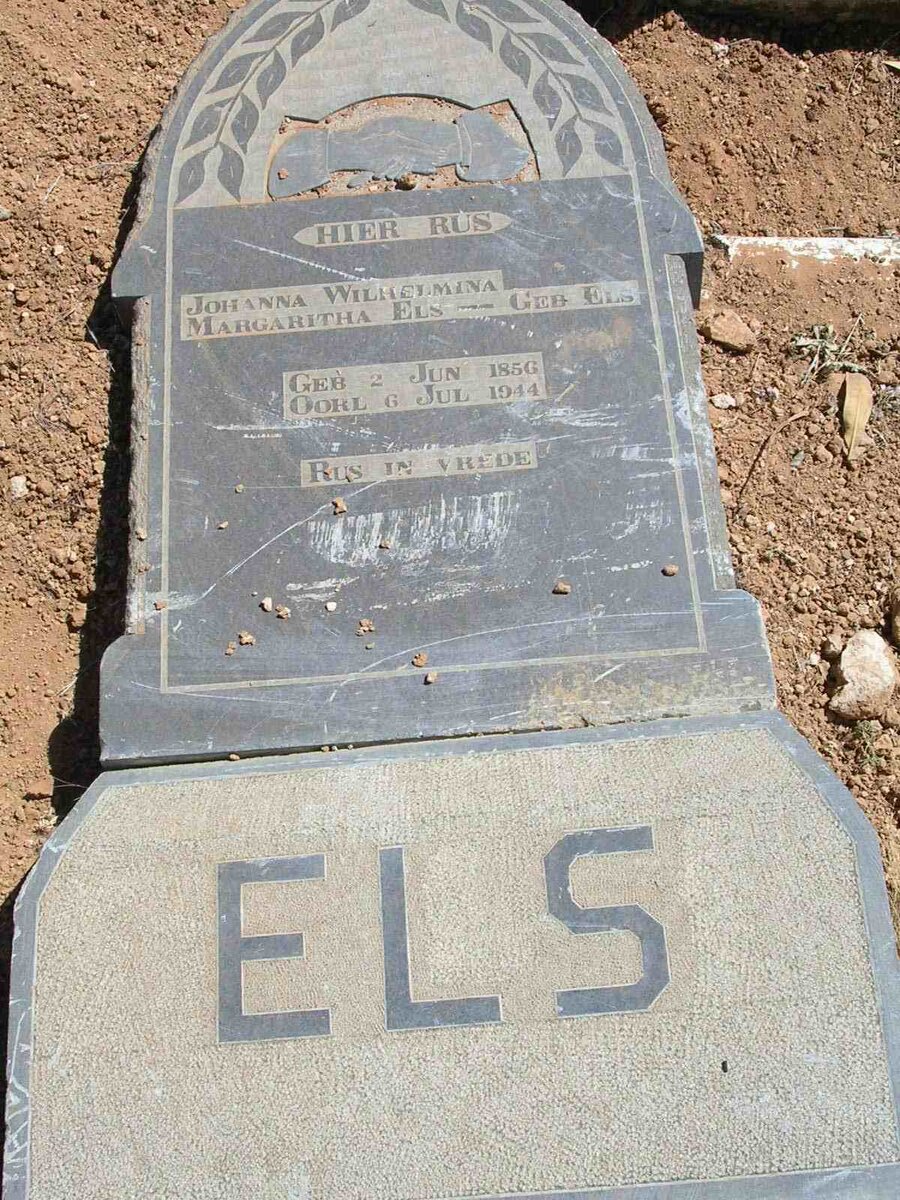 ELS Johanna Wilhelmina Margaritha nee ELS 1856-1944