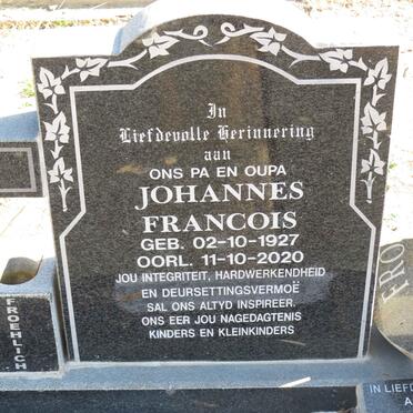 FROEHLICH Johannes Francois 1927-2020 &amp; Margaret 1928-2009 :: PHILPS Hettie nee FROEHLICH 1960-2013