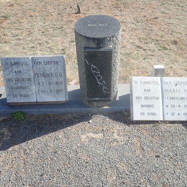 LANDMAN Petrus H.C.G. 1895-1977 &amp; Maria M. GREYLING 1912-1987