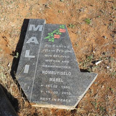 MALI Nombuyiselo Mabel 1950-2010