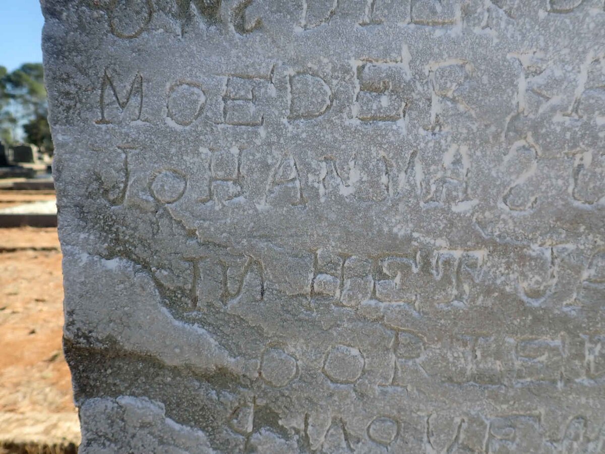 MERWE Katrina Johanna Susara, v.d. 1848-1930