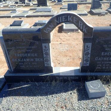 NIEKERK Frederick Benjamin, van 1910-1977 &amp; Erene Catherine STEINHOBLE 1906-1986