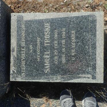 TROSKIE Samuel 1902-1949