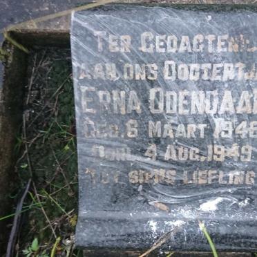 ODENDAAL Erna 1948-1949