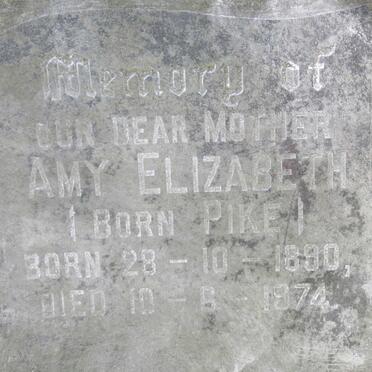 PETZER Stephen Martin 1884-1966 &amp; Amy Elizabeth PIKE 1890-1974