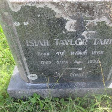 TARR Isiah Taylor 1866-1952