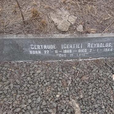 REYNOLDS Edwin Jarvis 1888-1967 &amp; Gertrude 1888-1944