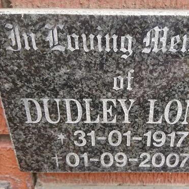 LONG Dudley 1917-2007