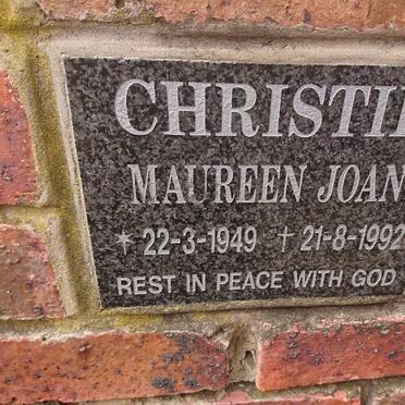 CHRISTIE Maureen Joan 1949-1992