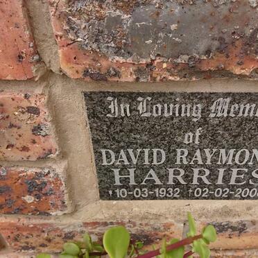 HARRIES David Raymond 1932-2006