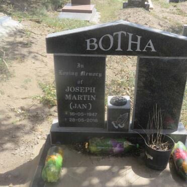 BOTHA Joseph Martin 1947-2018