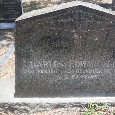 LONG Charles Edward -1959