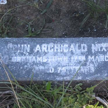 NIXON John Archibald -1957