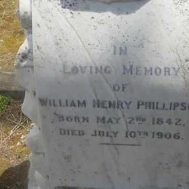 PHILLIPSON William Henry 1842-1906
