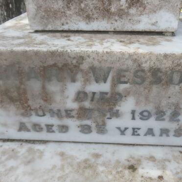 WESSON Mary -1922