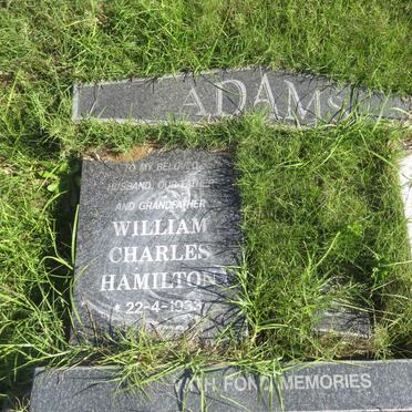 ADAMS William Charles Hamilton 1933-200?