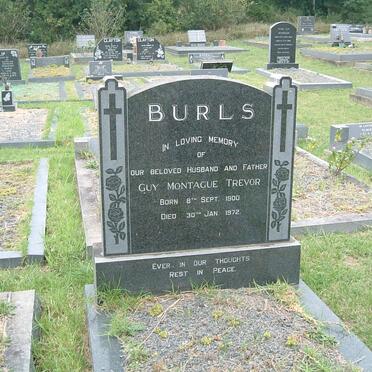 BURLS Guy Montague Trevor 1900-1972