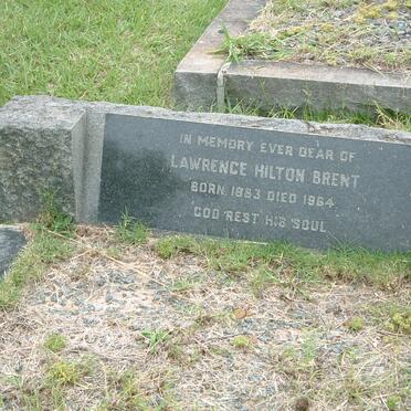 BRENT Lawrence Hilton 1883-1964