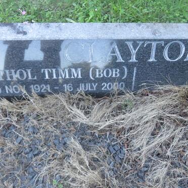 CLAYTON Athol Timm 1921-2000