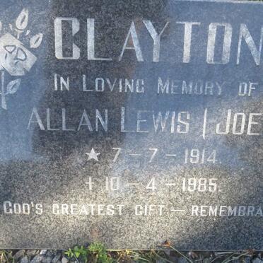 CLAYTON Allan Lewis 1914-1985