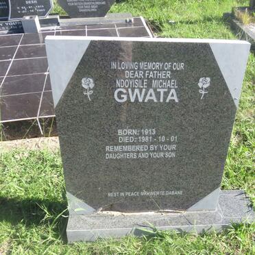 GWATA Ndoyisile Michael 1913-1981