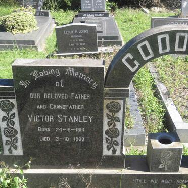 GODDARD Victor Stanley 1914-1989 &amp; Mary Joy Valerie COUSINS 1918-1978