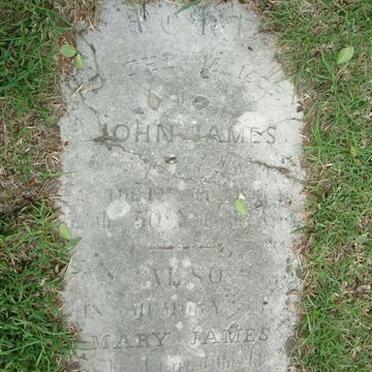 JAMES John -?? &amp; Mary -??