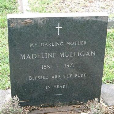 MULLIGAN Madeline 1881-1971