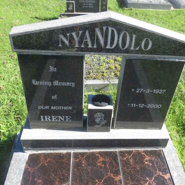 NYANDOLO Irene 1927-2000