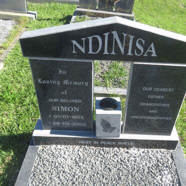 NDINISA Simon 1925-2000