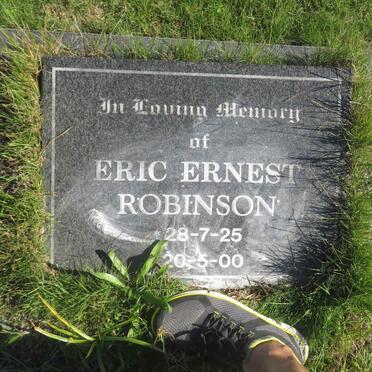ROBINSON Eric Ernest 1925-2000