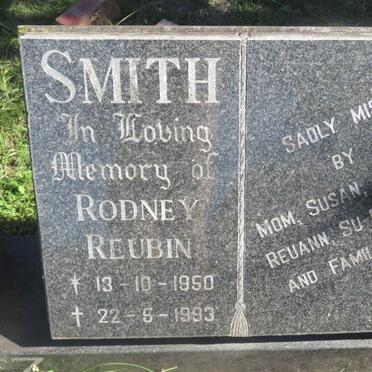 SMITH Rodney Reubin 1950-1993
