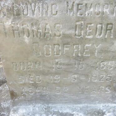 GODFREY Thomas George 1857-1925
