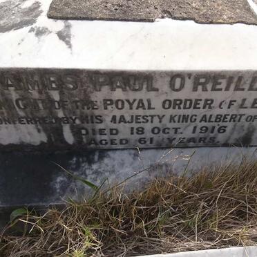 O'REILLY James Paul -1916