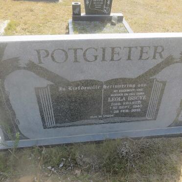 POTGIETER Leola Isscye nee SWARTZ 1940-2015