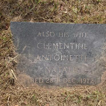 PEARCE Thomas -1959 &amp; Clementine Antoinette Natalie -1972