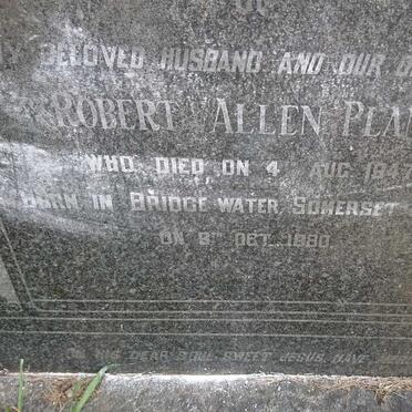 PLANE Robert Allen 1880-1947